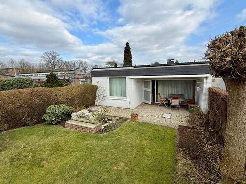 Südseite - Ebenerdiger Bungalow in stadtzentraler Lage von Nordhorn!
