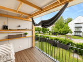 Balkon - 3 Zimmer Etagenwohnung in Petershausen