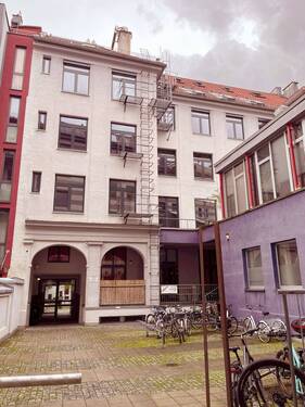 Aussenansicht - Gewerbe-, Büro-Fläche Loft am Goetheplatz in München