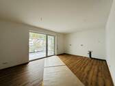 Wohn-Essbereich mit Einbauküche - Neubau-Highlight: 3,5-Zimmer-Maisonette, stadtnah, charmant & attraktiv