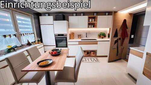 Küche - 4 Zimmer Reihenendhaus in Kitzscher