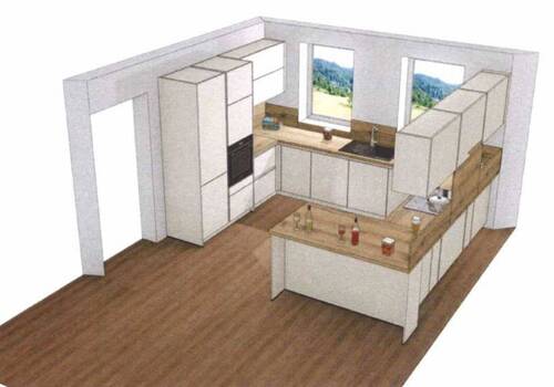 Wohnzimmer offen - 