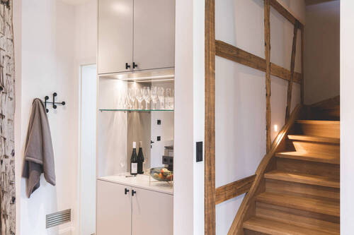 Aufgang zur oberen Etage - 