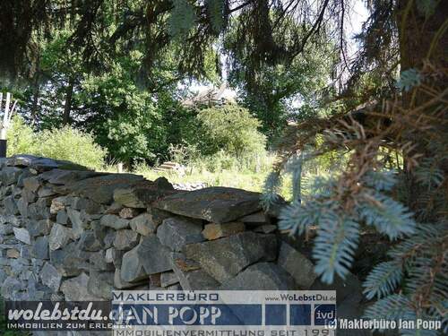 Steinmauer - Grundstück in Greiz