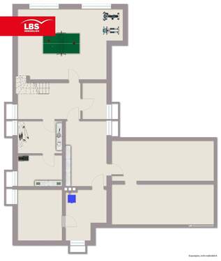 Kellergeschoss - rechte Seite Kriechkeller - 