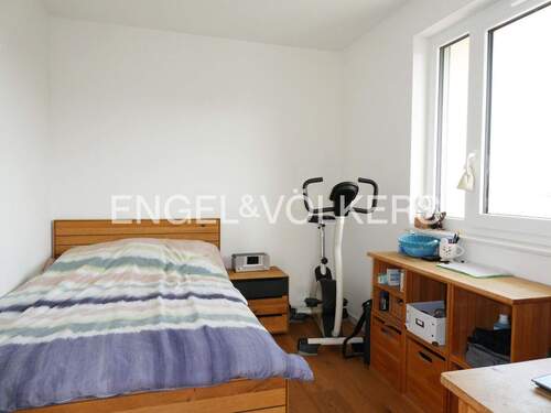 Zweites Schlafzimmer nach Osten - Etagenwohnung mit 93,00 m&sup2; in Ammerbuch-Poltringen zur Miete