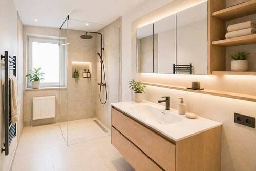 Badezimmer visualisiert - 