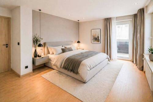 Schlafzimmer visualisiert - 