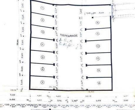 Plan Tiefgarage - 