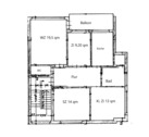 Grundriss - 4 Zimmer Etagenwohnung in Bielefeld