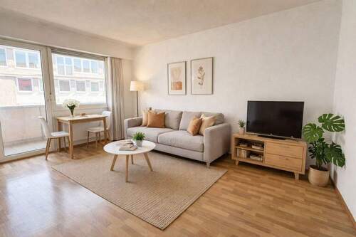 Einrichtungsvorschlag Wohnzimmer.jpg - 2 Zimmer Etagenwohnung in Nürnberg