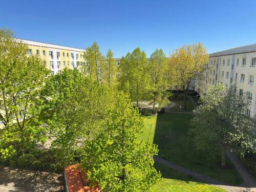 Ausblick in den Innenhof - 