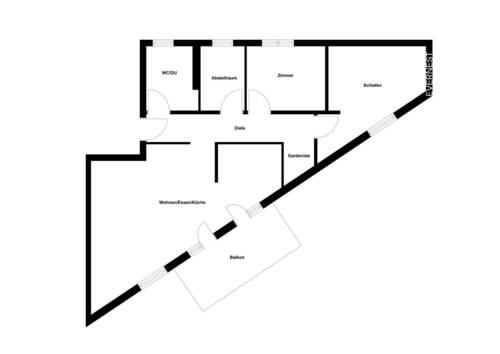 1.Obergeschoss - 3 Zimmer Etagenwohnung zum Kaufen in Dortmund