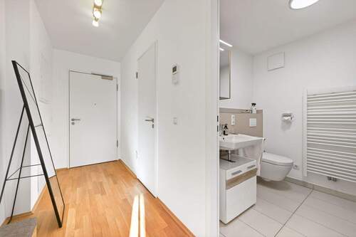 Perspektivbild Flur - Etagenwohnung mit 49,90 m&sup2; in München zum Kaufen