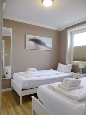 Schlafzimmer II mit zwei Einzelbetten - 