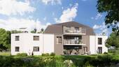 Außenansicht - Stilvolle Neubau - Gartenwohnung mit Terrasse