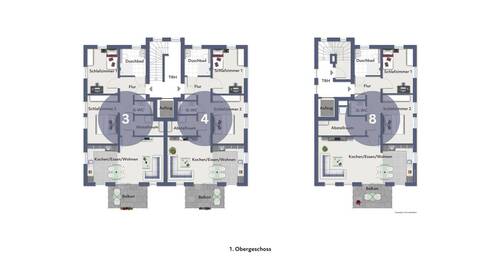1.OG - 3 Zimmer Etagenwohnung in Münster