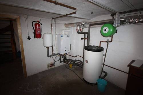 Heizungsanlage im Kellerbereich - 