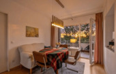 Essbereich in den Abendstunden - 4 Zimmer Etagenwohnung zum Kaufen in Berlin