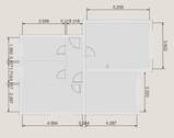 Grundriss Wohnung 3 - 