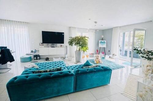 Wohnzimmer Ansicht seitlich - 