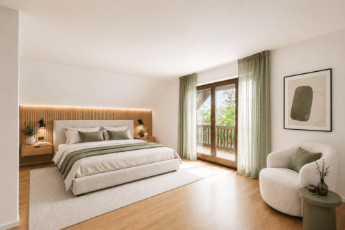 EINRICHTUNGSVORSCHLAG SCHLAFZIMMER - 
