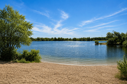 TEGELER FLUGHAFENSEE IN DER NÄHE - 