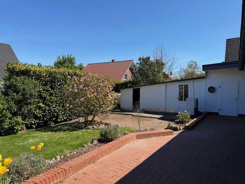 Garten mit Werkstatt u. Schuppen - 4 Zimmer Einfamilienhaus in Wildeshausen