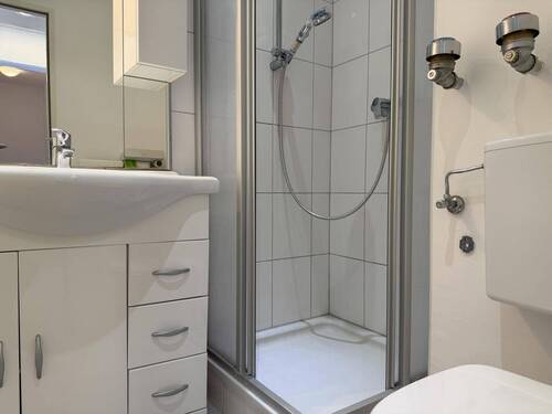 Badezimmer - Etagenwohnung mit 48,00 m&sup2; in Heidelberg zur Miete