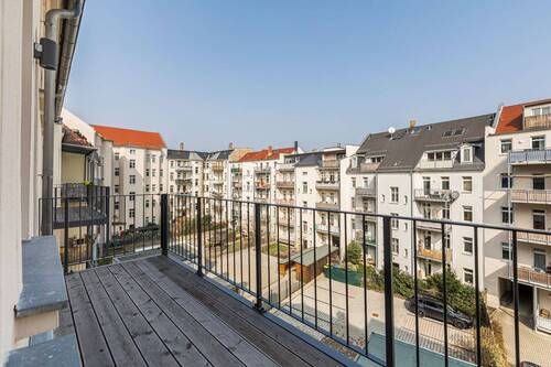 Balkon - 2 Zimmer Etagenwohnung in Leipzig