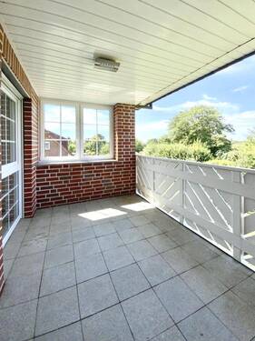 überdachte Loggia 3,75 m x 2,25 m - 