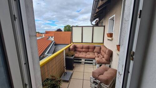 3069 Balkon (1) - 3 Zimmer Etagenwohnung in Bückeburg