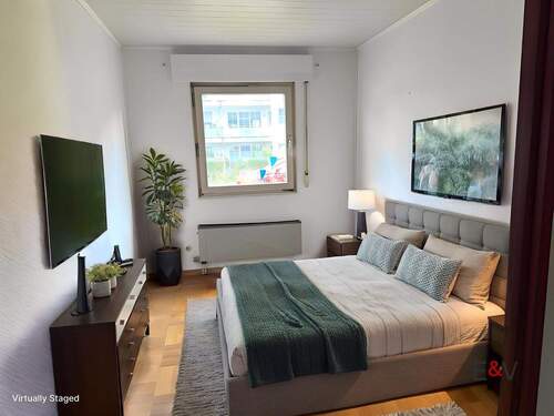 Virtuell möbliertes Zimmer - 