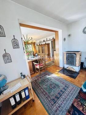 Wohnzimmer Kamin Ansicht - 