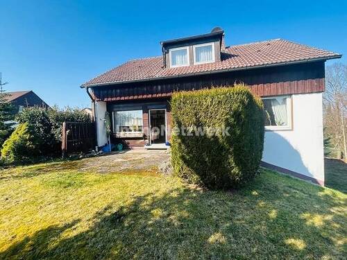 Ansicht Terrasse Objekt - 5 Zimmer Einfamilienhaus in Hof