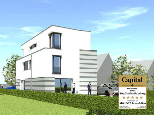 BWDS37 Garten L - Neubau Doppelhaushälfte mit großem Garten - Pool auf Wunsch.