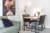 Essbereich - Etagenwohnung mit 55,00 m&sup2; in Karlsruhe zur Miete