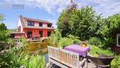 Einfamilienhaus mit Garten, Teich und Garage in ruhiger Wohnlage von Konz-Roscheid
