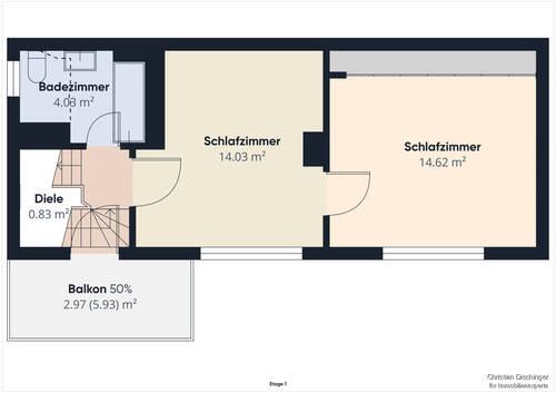 1. Obergeschoss - 