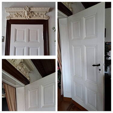 Originaltüren mit Stuck - 