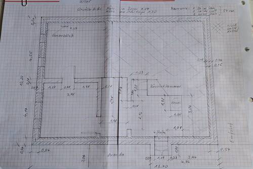 Skizze Keller 540 iger Mauerw. - 