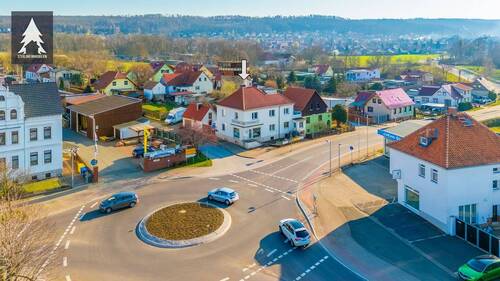Luftbild - 4 Zimmer Gewerbeobjekt (Büro, Produktion, Verkauf) zum Kaufen in Gernrode