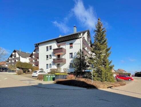 Hausansicht von Straße - 