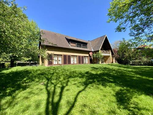 Rückansicht Gartenseite - 7 Zimmer Mehrfamilienhaus, Wohnhaus zum Kaufen in Werne