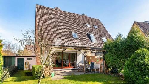 Außenansicht 3 - Doppelhaushälfte mit 106,00 m&sup2; in Warnau zum Kaufen