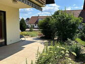 Süd/ West Terrasse - 7 Zimmer Einfamilienhaus zum Kaufen in Hüttisheim