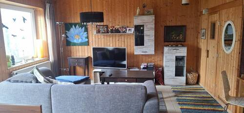 Wohnbereich - 3 Zimmer Einfamilienhaus zum Kaufen in Großzerlang