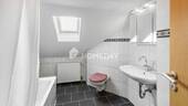 Badezimmer 1 - Etagenwohnung mit 50,00 m&sup2; in Otterstadt zum Kaufen