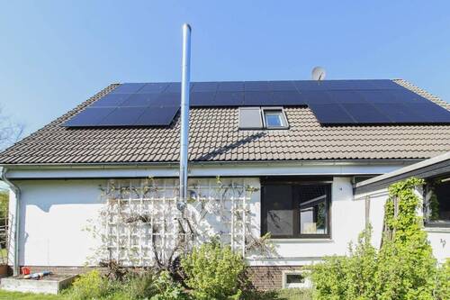 Seitenansicht PV Anlage - 
