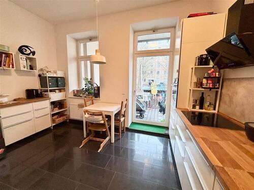 Originalbild Küche - Etagenwohnung mit 113,60 m&sup2; in Leipzig zum Kaufen